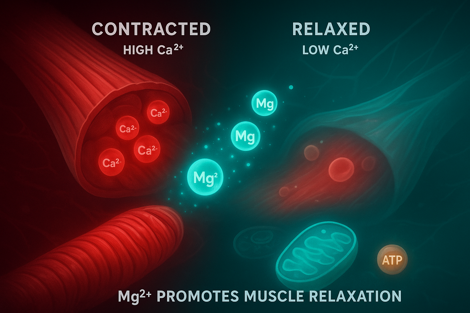 ATP, 미토콘드리아, 세포막 칼슘 펌프