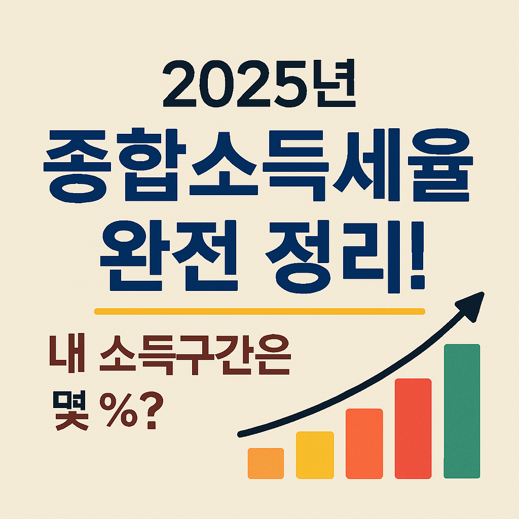 2025년종합소득세율