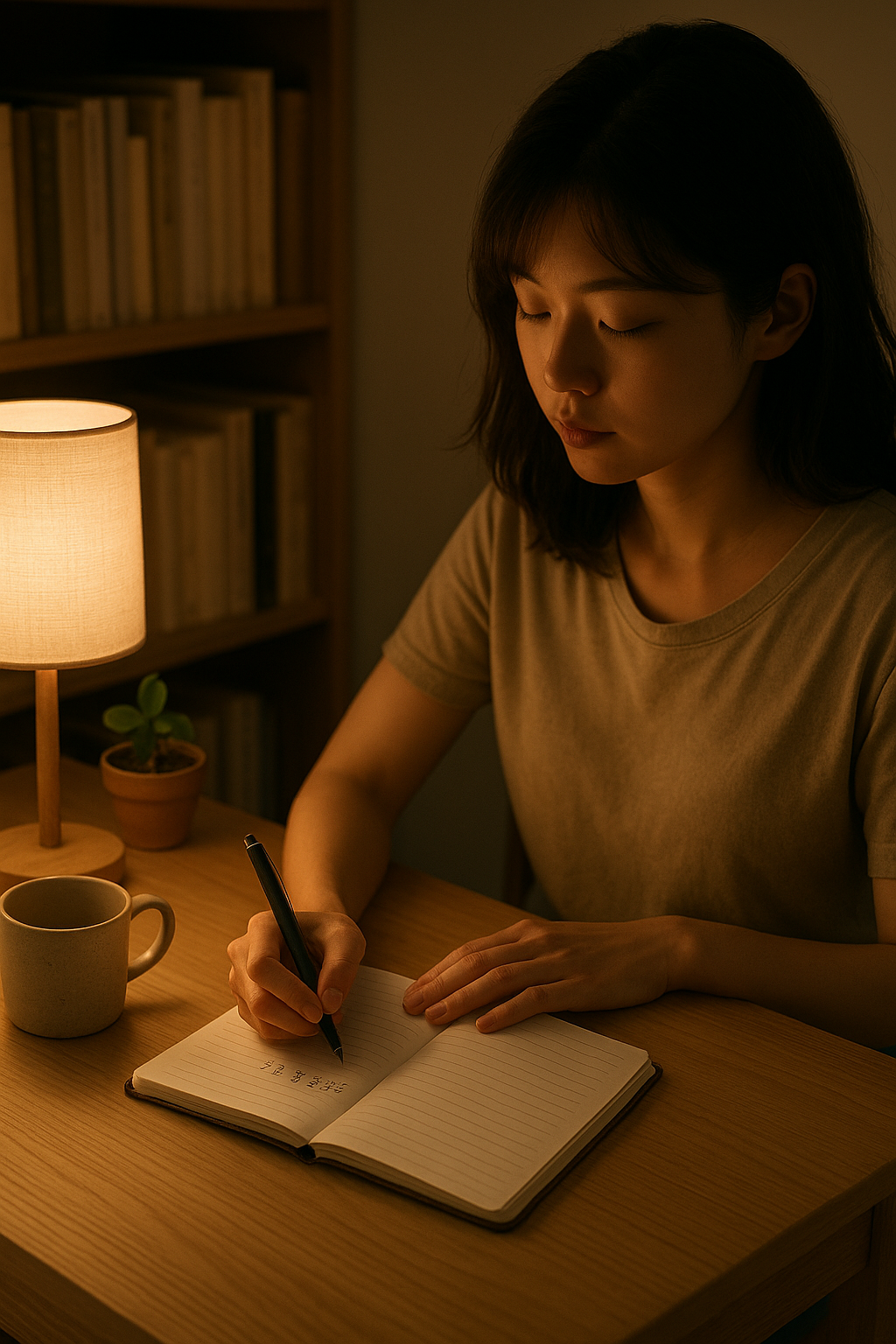 오늘 감정 일기 사진