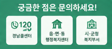 경남도민 생활지원금 대상자조회