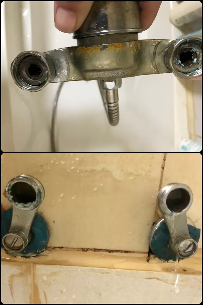 샤워기 수전 교체