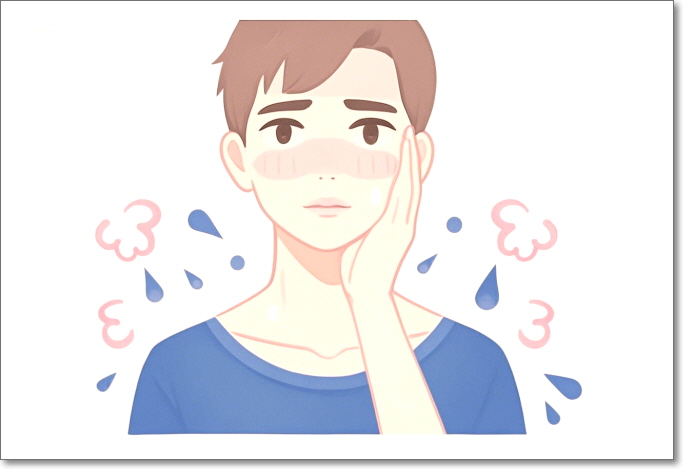 자율신경실조증_증상_안면홍조