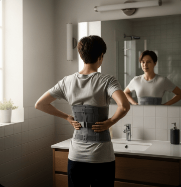 척추 측만증 보조기 착용 가이드9