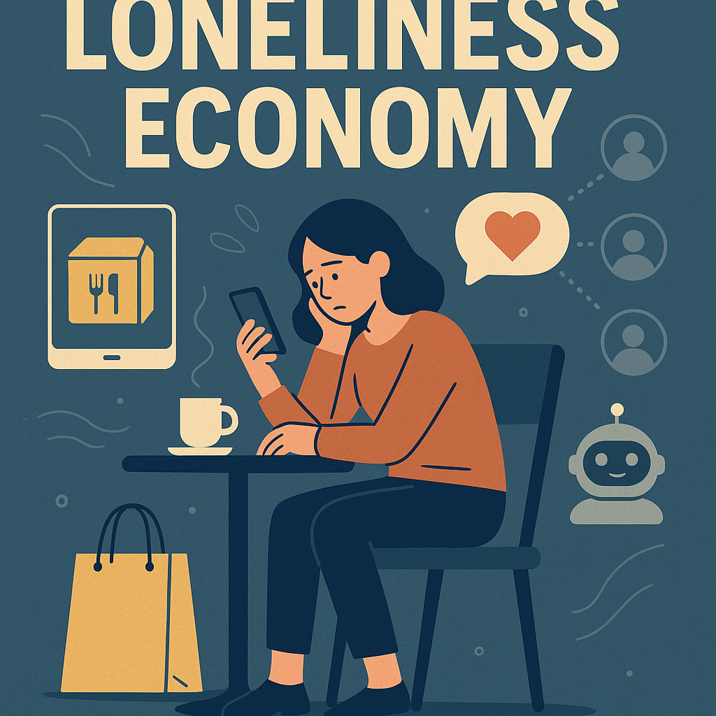 고독과 경제 관련 이미지