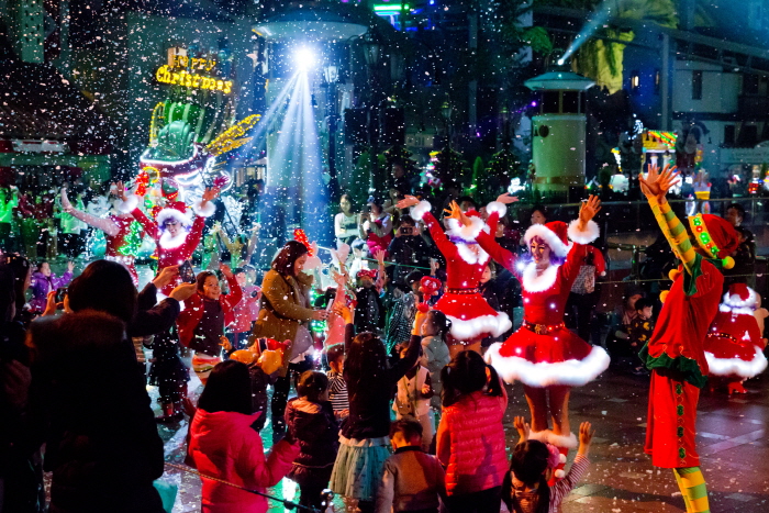롯데월드 miracle winter