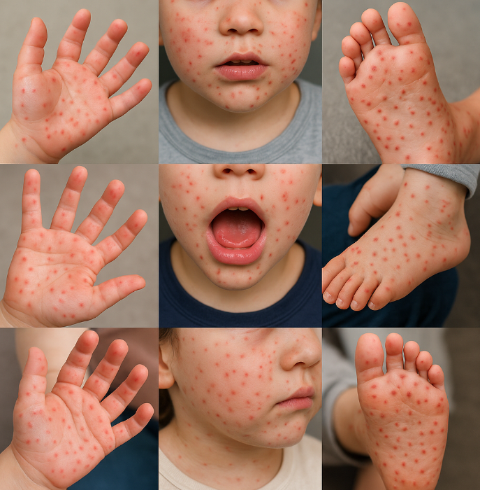 수두와 수족구병, 증상 및 치료 비교