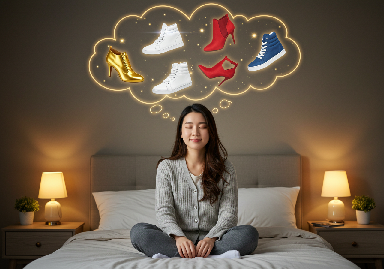 신발을 선물하거나 받는 꿈 해몽 - 부모, 가족, 친구, 지인, 모르는 사람 관계별 풀이