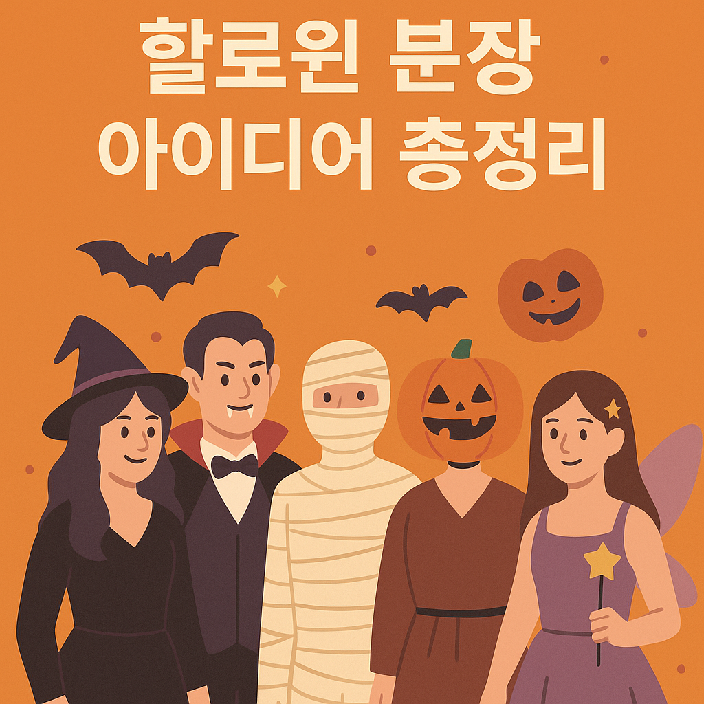 할로윈 분장 아이디어 총정리