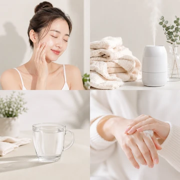 겨울철 피부 보습 유지 관리 방법3