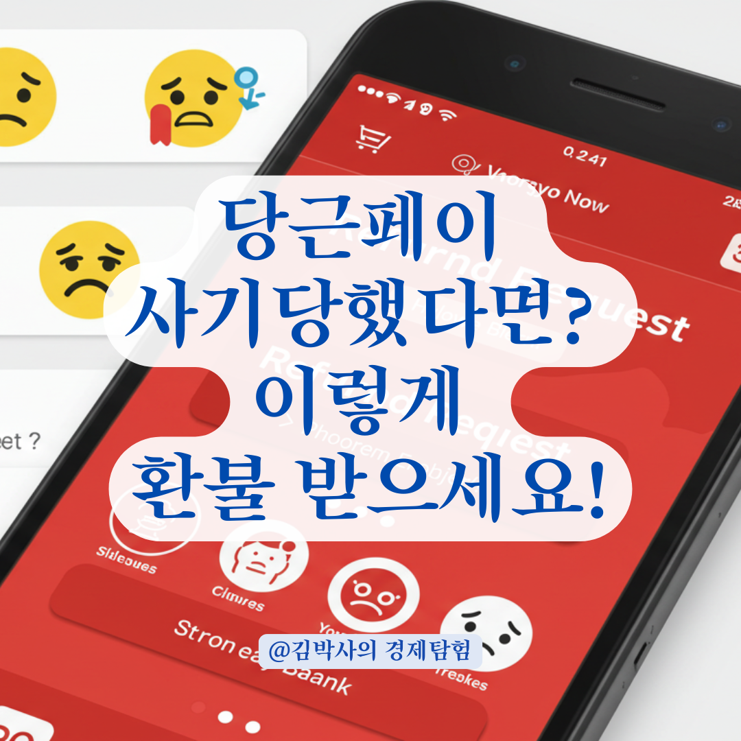 당근페이 결제했는데 사기 당했다면, 이렇게 대응하면 환불받을 수 있습니다