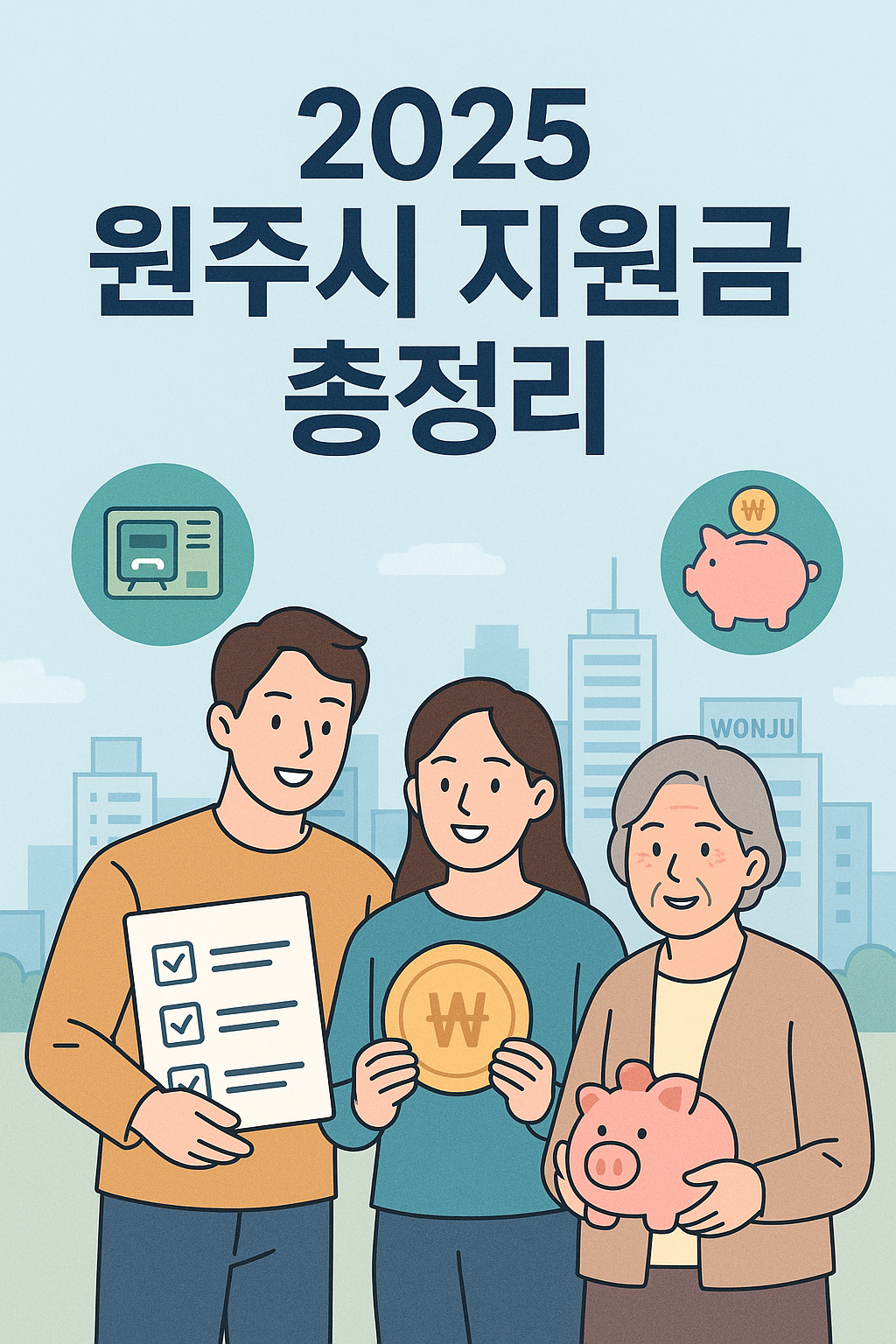 2025 강원특별자치도원주시 지원금 총정리 청년·소상공인 필독 혜택 모음