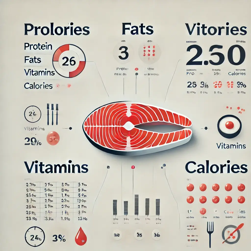 연어의 칼로리와 영양 성분