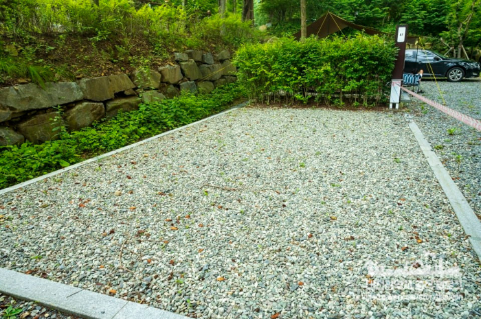 장태산 자연휴양림 야영장