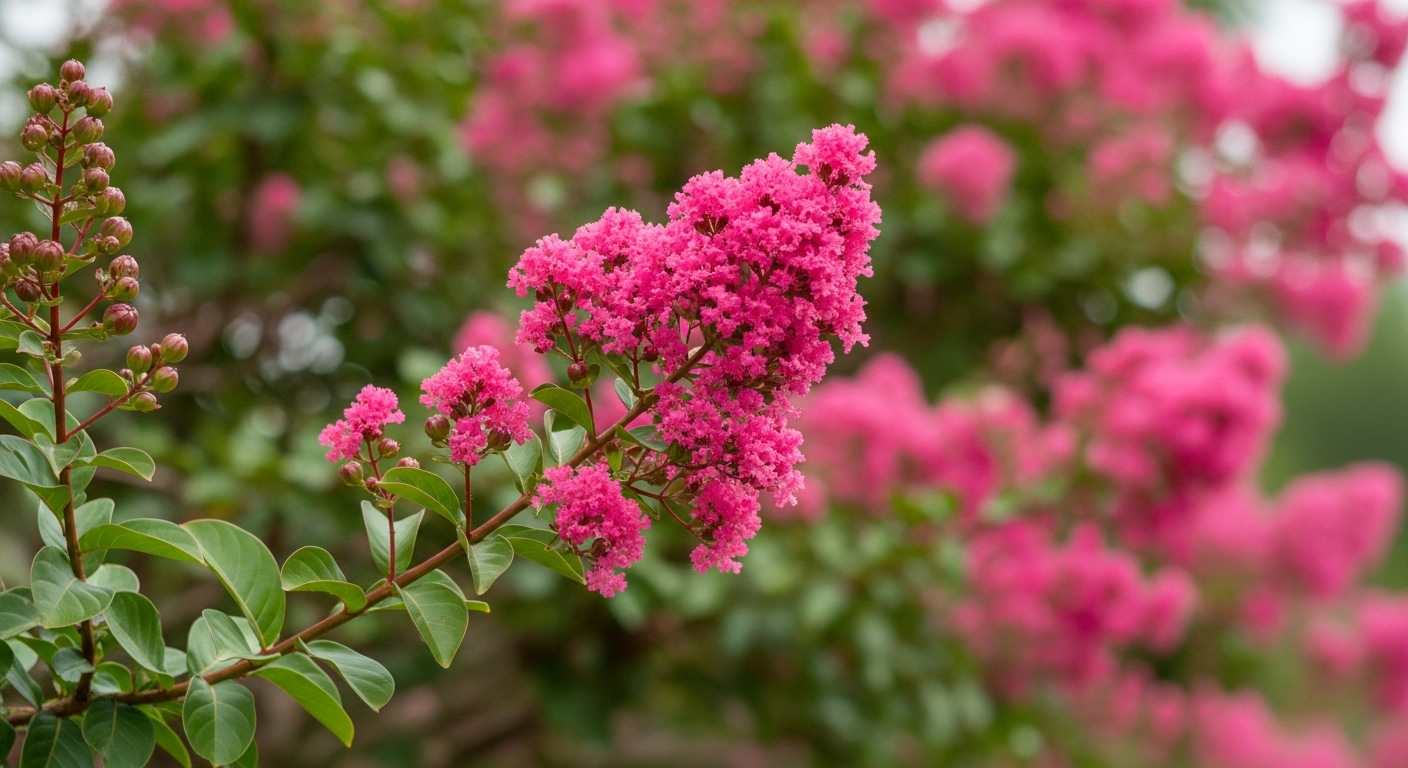 백일 동안 피어나는 나무, 배롱나무 &ndash; 여름 햇살 아래 핀 부귀의 꽃