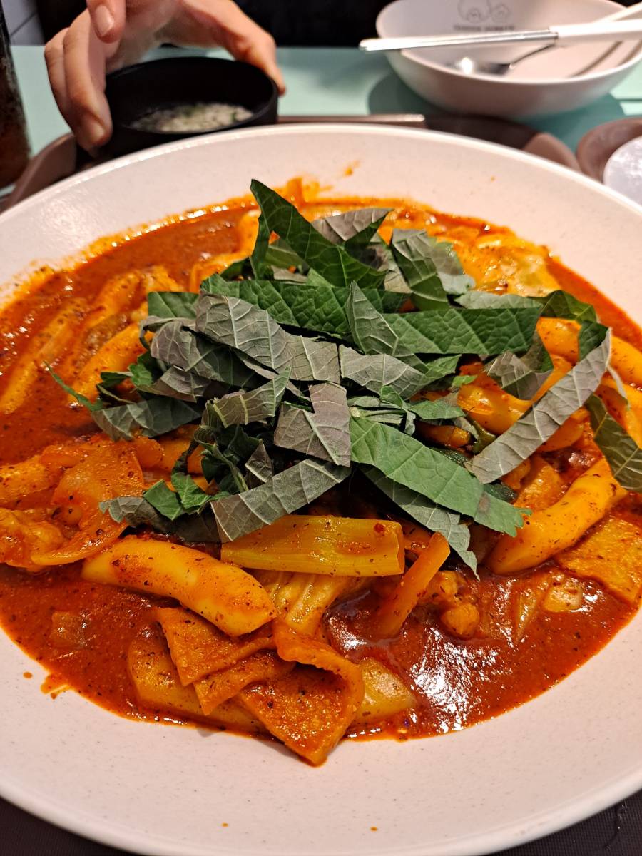 정원분식 곱대창 떡볶이