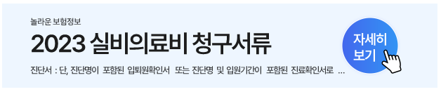 실비의료비-청구서류