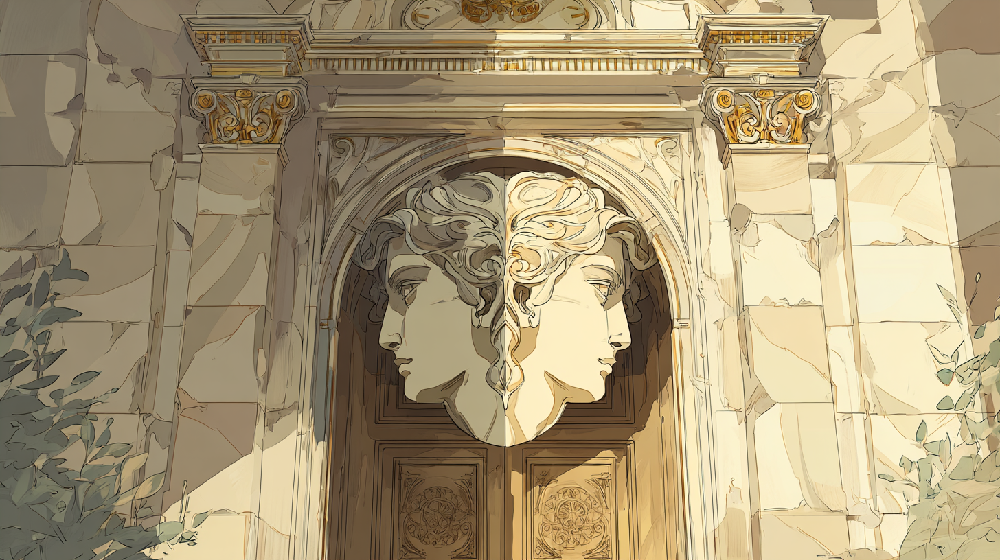 야누스: 두 얼굴부터 시작, 변화까지 - 과거와 미래를 동시에 보는 로마의 지혜로운 문지기