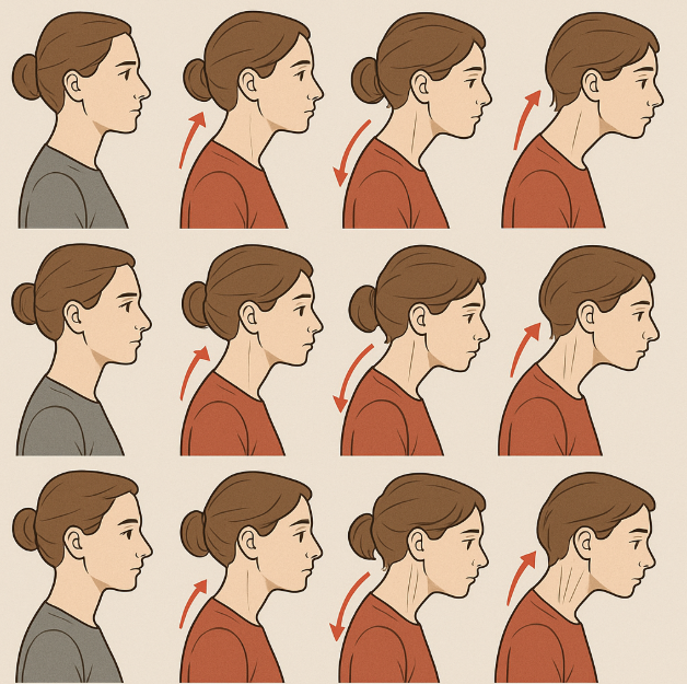 거북목 예방 스트레칭과 집중력의 관계 관련 사진
