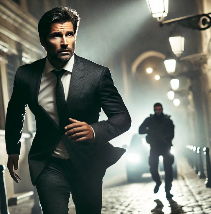 영화 테이큰 관련 AI 이미지 첨부