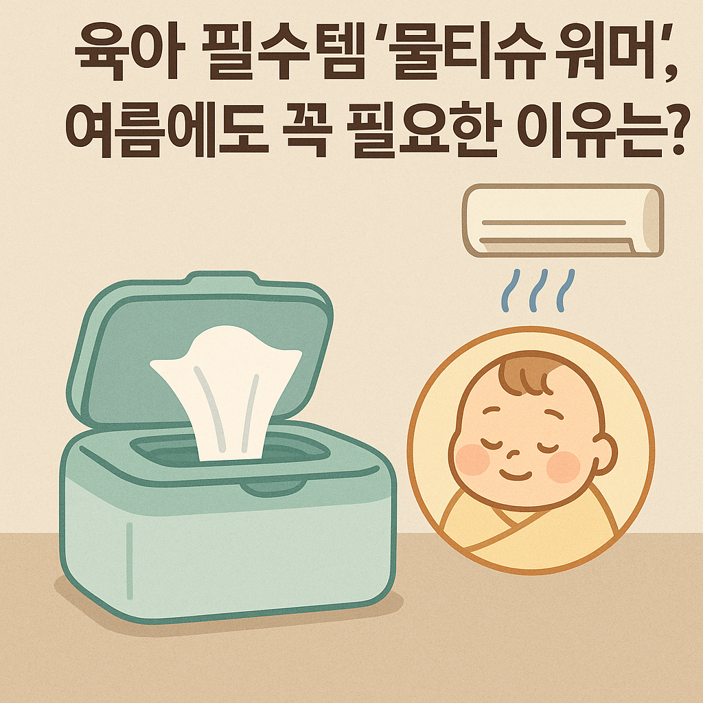 육아 필수템 &lsquo;물티슈 워머&rsquo;, 여름에도 꼭 필요한 이유는?