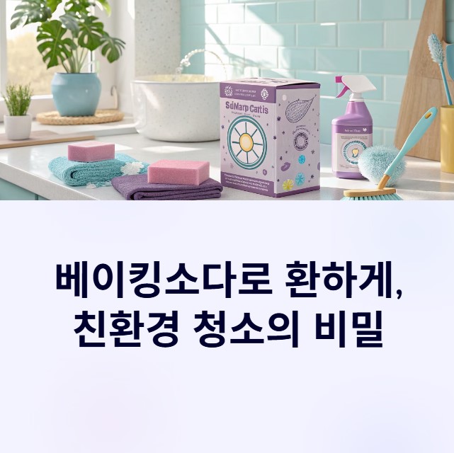 베이킹소다 청소 활용법