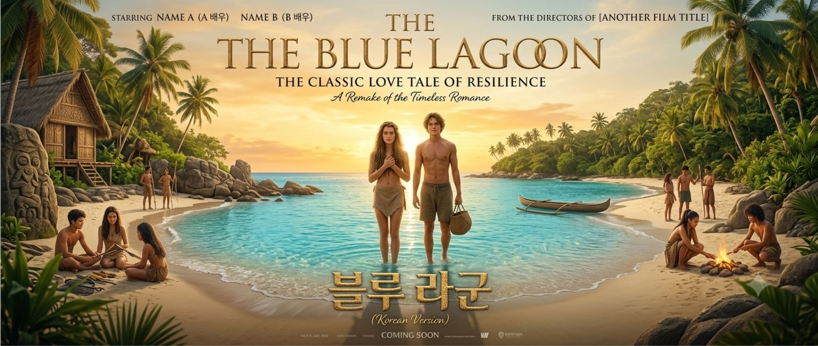 블루 라군 영화 포스터
