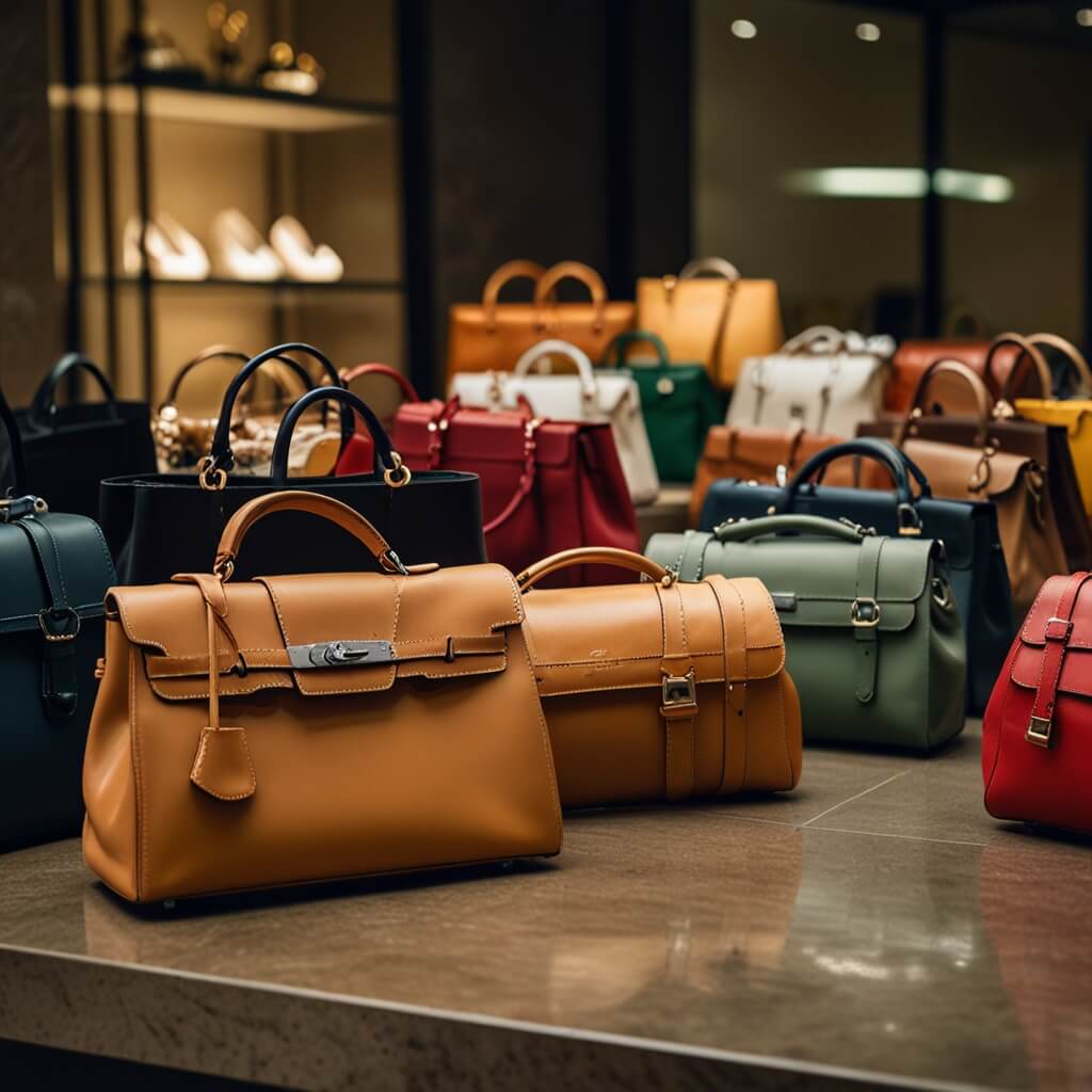 고급스러운-고가의-핸드백들