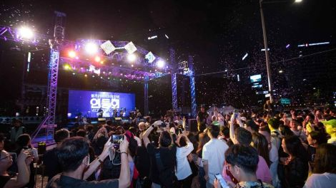 연등행사 축제장면