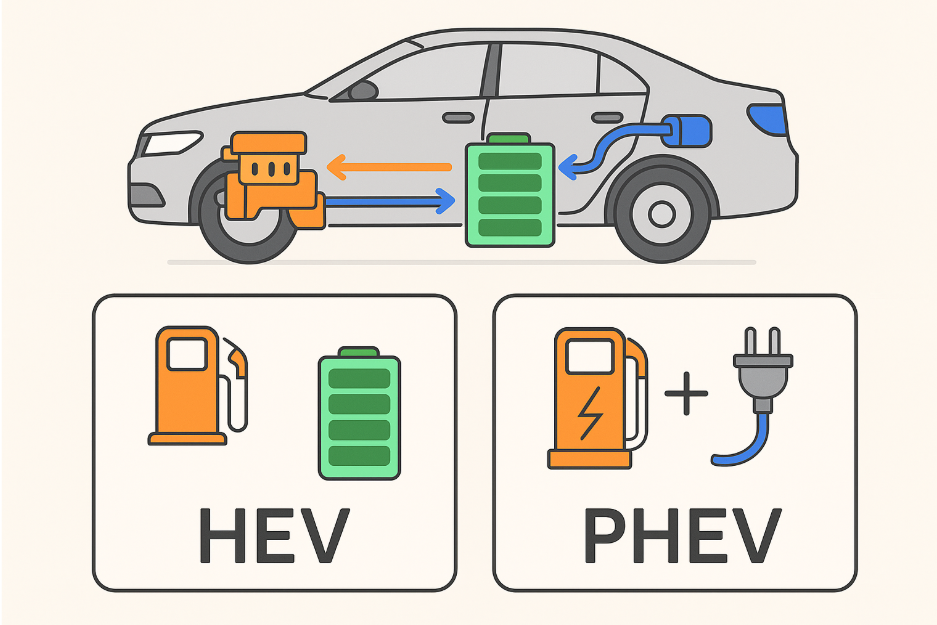 하이브리드는 언제 엔진을 사용하고 언제 배터리를 사용할까?
