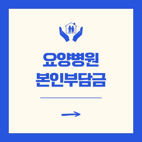 요양병원 본인부담금 비용 상한제