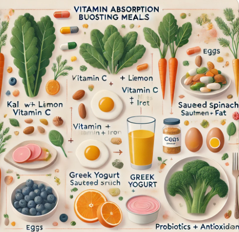 비타민 흡수 높이는 식단
