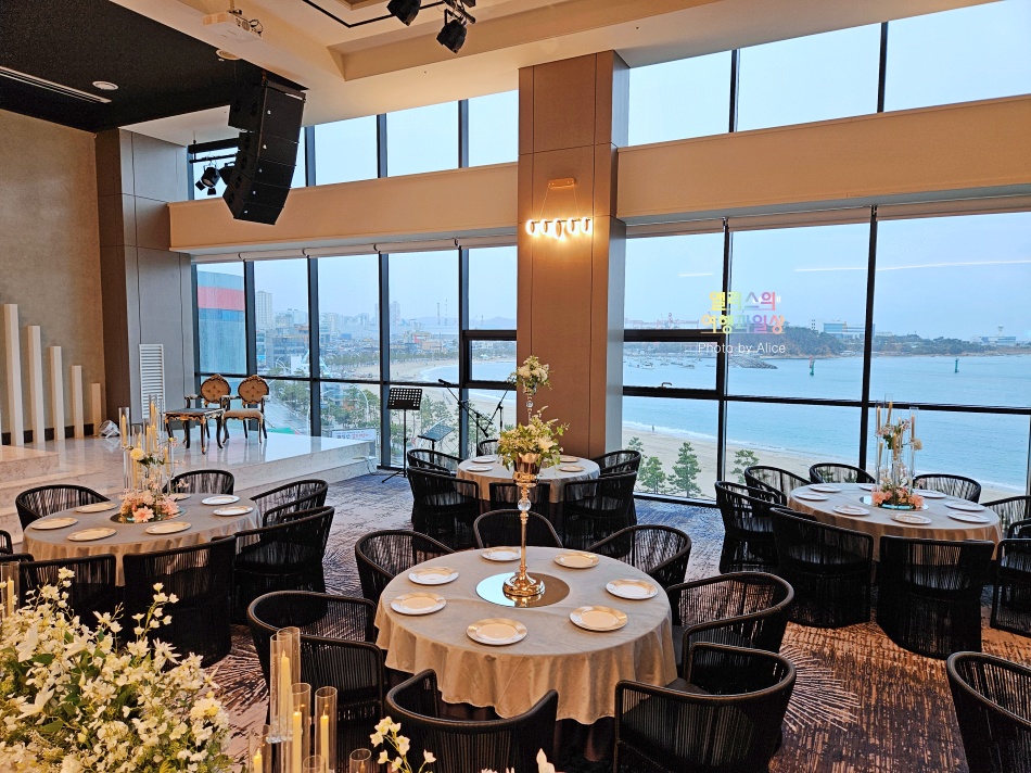 울산 오션뷰 웨딩홀 결혼식장 투어 타니베이 호텔 & 웨딩 예식장 + 뷔페 후기