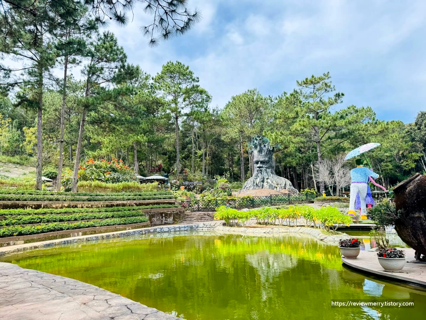 호숫가