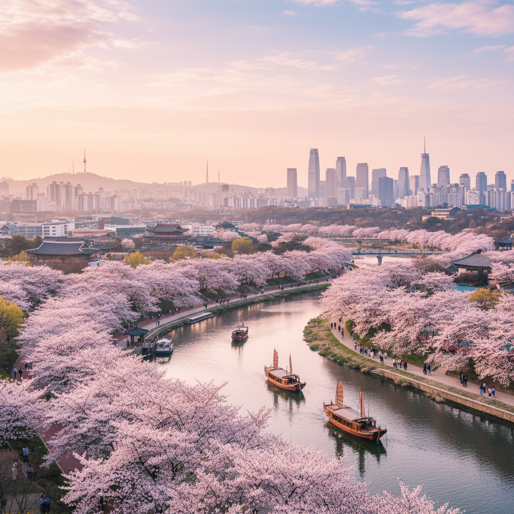 서울 벚꽃 개화 시기