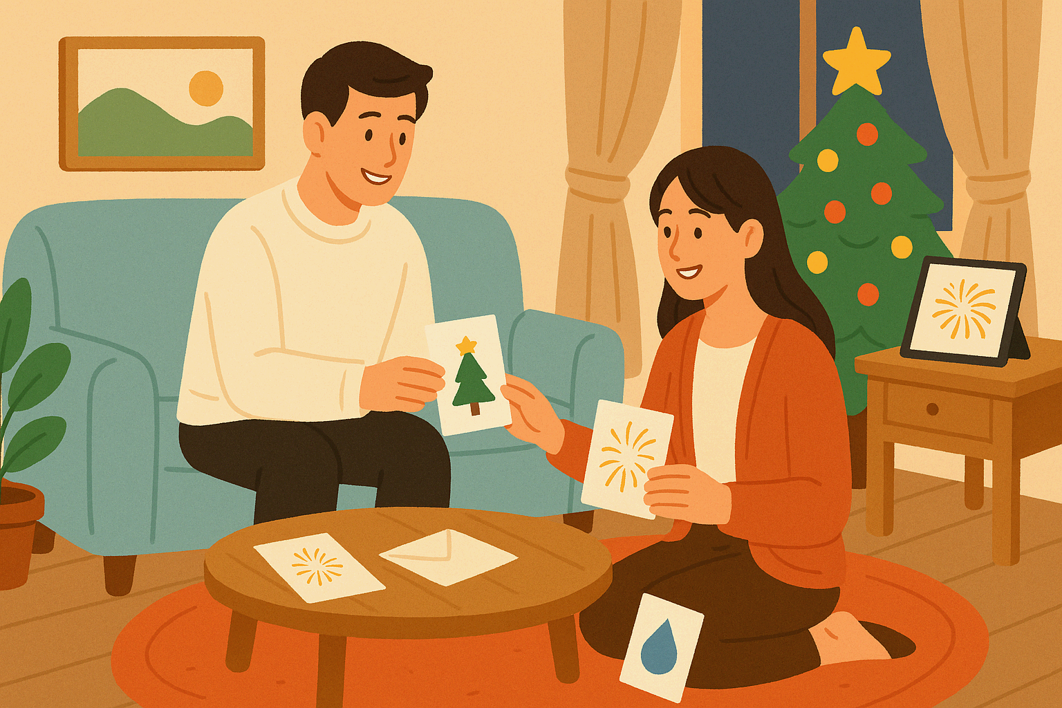 2026 새해 카드 무료로 만드는 7가지 방법 (모바일&middot;인쇄 다 가능!)