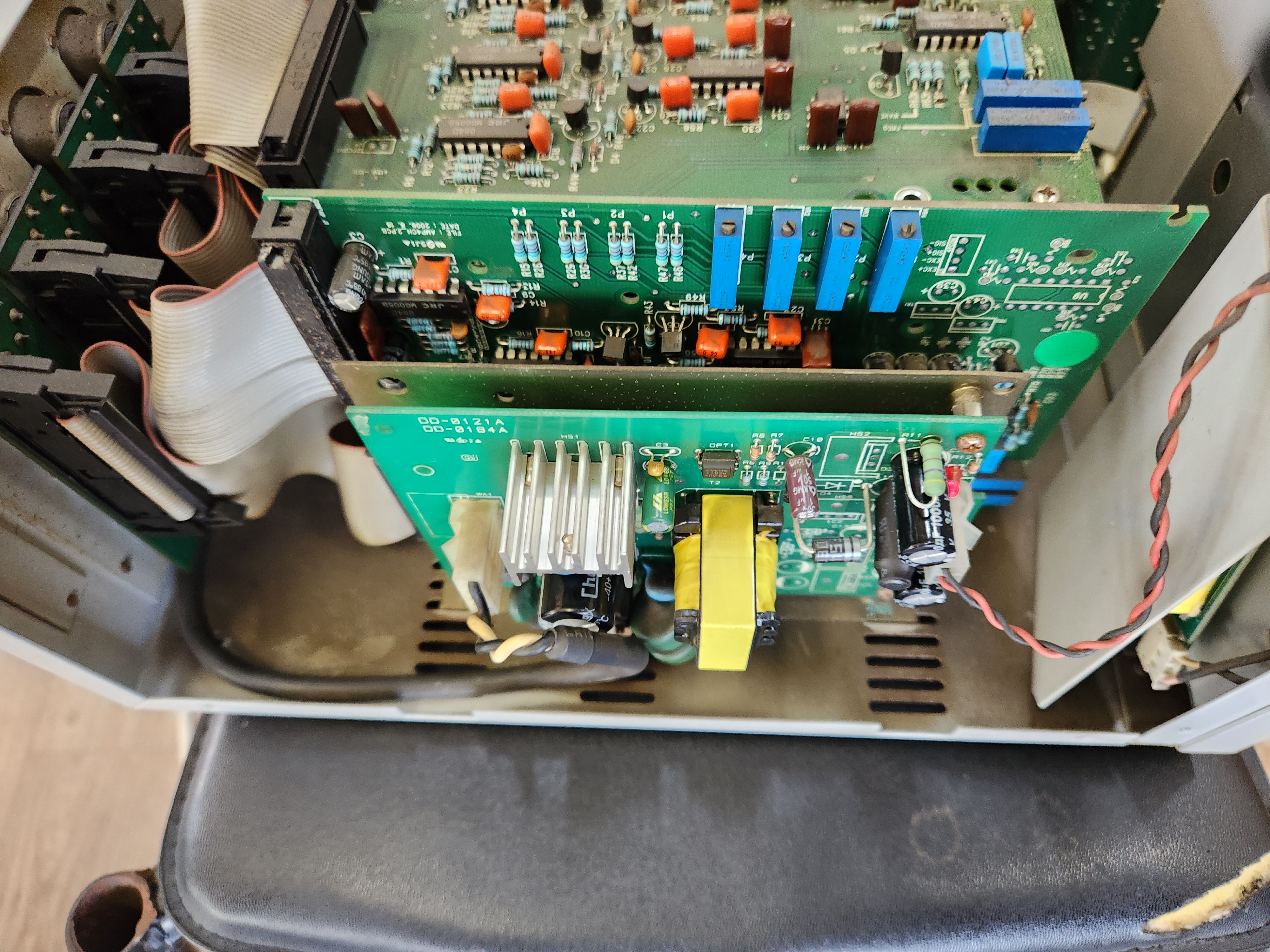 컨트롤러 ML-16PW5T2 화면불량 수리 완료