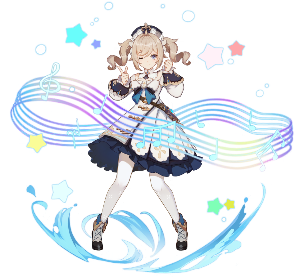 [원신] 바바라, 페보니우스 아이돌! 성유물/무기/특성/육성법