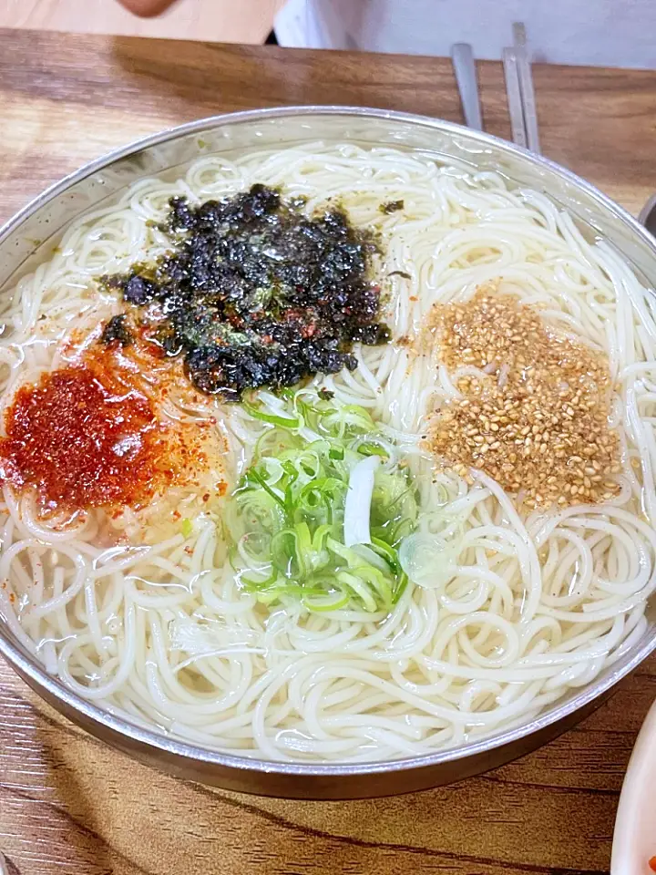 충남 공주 산성시장 비빔국수 잔치국수 맛집