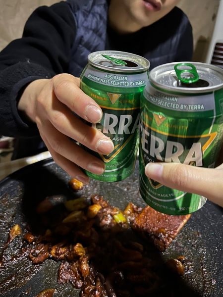 캠핑 맥주
