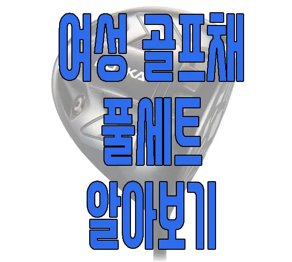 여성 골프채 풀세트에 관한 글 보러 가기 링크 사진