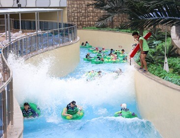 웰리힐리파크 워터플래닛 장면