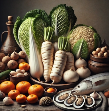 12월 제철 재료 관련 사진