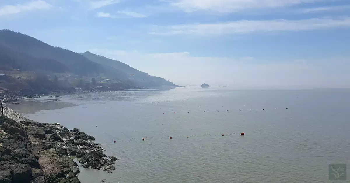 백수해안도로 바다