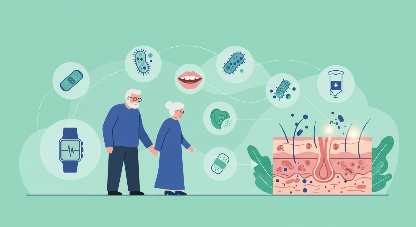 시니어 건강관리 (마이크로바이옴 맞춤형 솔루션)