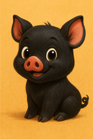 계해일주 '검은 돼지'