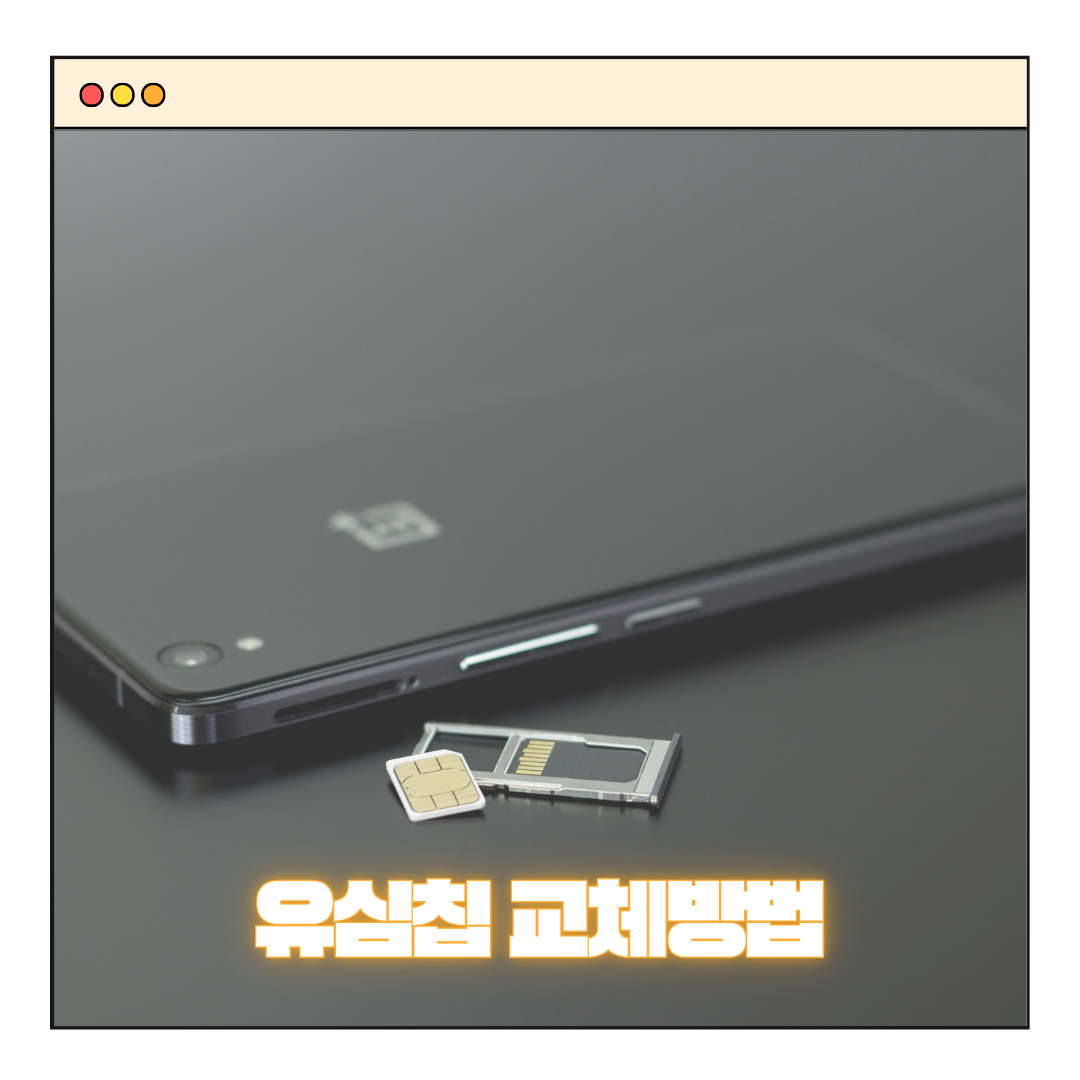 유심칩 교체 방법 완벽 가이드! (eSIM 비교 포함)