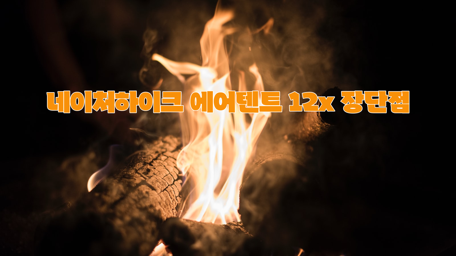 네이처하이크 에어텐트 12x, 캠핑, 장단점