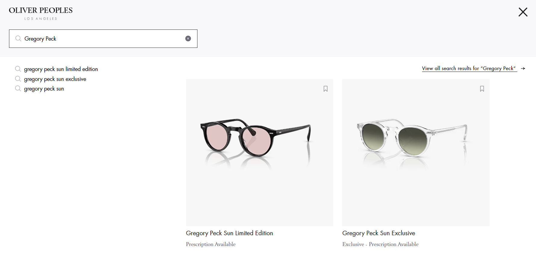 올리버 피플스(Oliver Peoples)