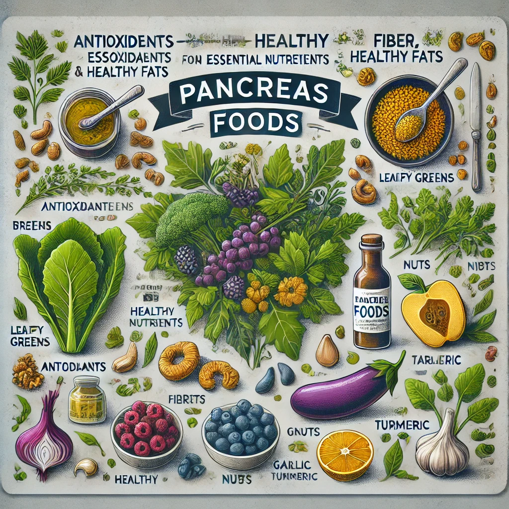 "췌장 건강을 지원하는 필수 영양소가 풍부한 음식 리스트"