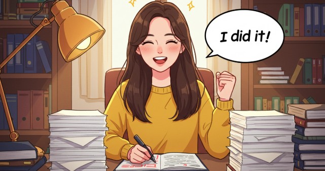 셀프 개인회생 성공하고 기뻐하는 모습